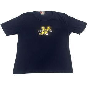 Vintage Rusty Wallace #2 T Shirt Blue NASCAR Women’s M Chase Authentics READ